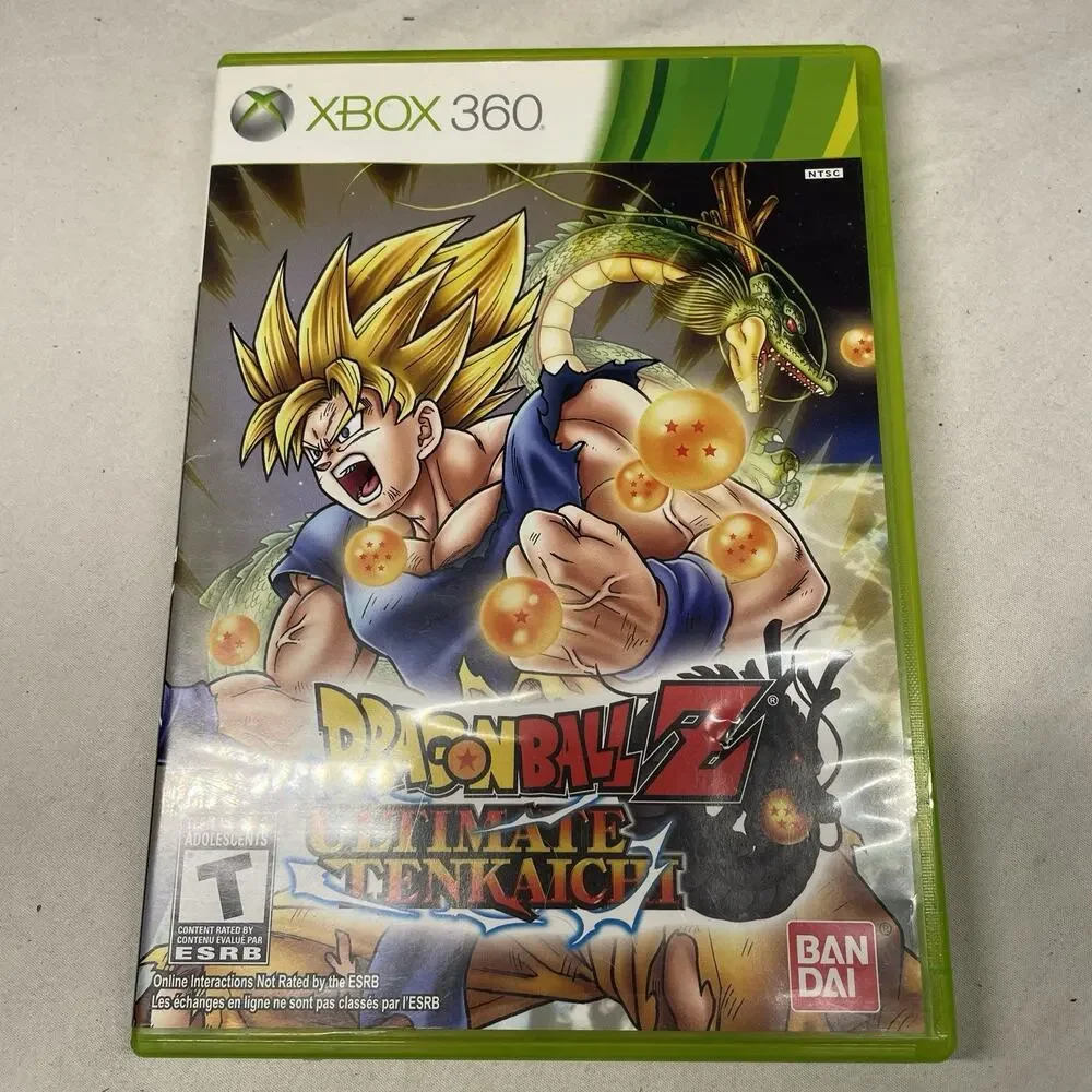 Dragon Ball Z Ultimate Tenkaichi Xbox 360 CIB | Case & Disc Tested